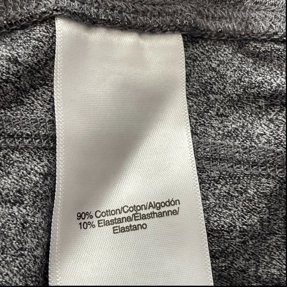 DONNA KARAN ACTIVE LEGGINGS PANTS ANKLE WOMEN CUT OUT BACK COLOR GREY SIZE LARGE - Picture 10 of 14